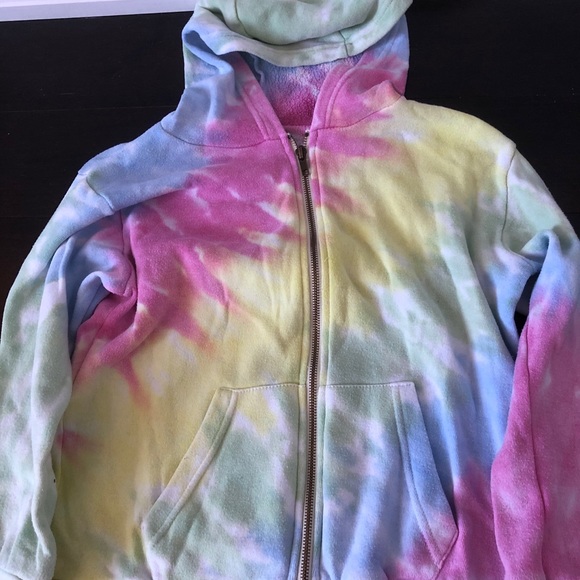 Other - Vintage Havana tie dye zip up hoodie. Size XL kids